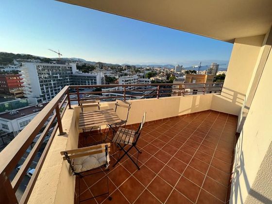 Foto 1 de Alquiler de piso en Son Armadans de 1 habitación con muebles y balcón