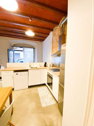 Foto 2 de Pis en lloguer a El Poble Sec - Parc de Montjuïc de 3 habitacions amb terrassa i mobles