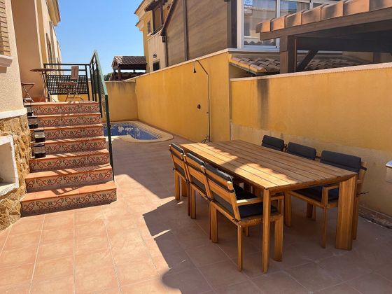 Foto 1 de Venta de casa adosada en Benferri de 2 habitaciones con terraza y piscina