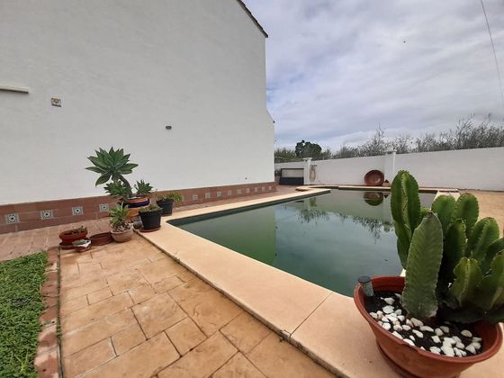 Foto 1 de Venta de casa en Sanlúcar la Mayor de 5 habitaciones con terraza y piscina