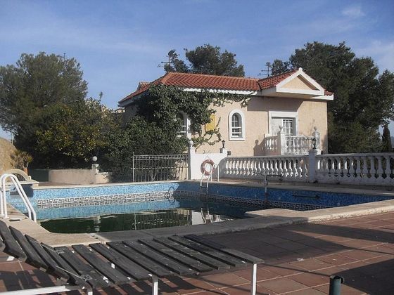 Foto 1 de Chalet en venta en urbanización Mas Camarena de 7 habitaciones con piscina y jardín