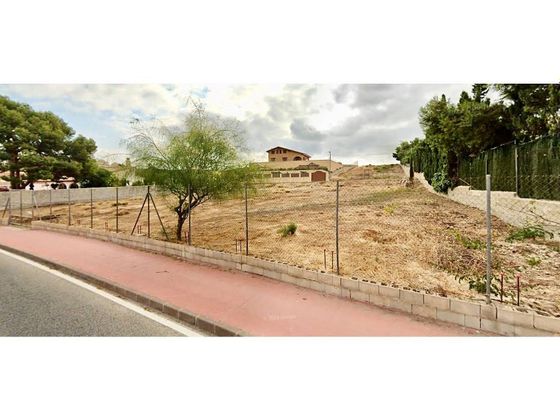 Foto 2 de Venta de terreno en Villafranqueza de 2148 m²