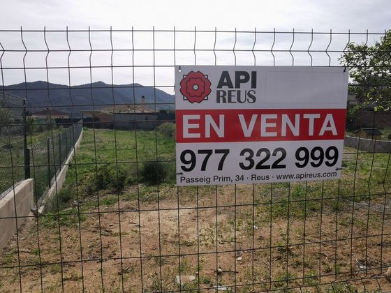 Foto 2 de Venta de terreno en Alforja de 895 m²