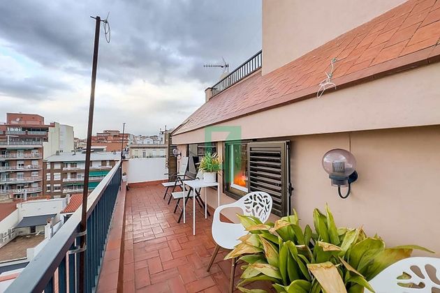 Foto 1 de Àtic en venda a Centre - Badalona de 2 habitacions amb terrassa i balcó