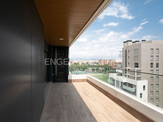 Foto 2 de Pis en lloguer a Ciutat de les Arts i les Ciències de 3 habitacions amb terrassa i piscina