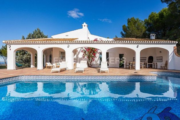 Foto 1 de Xalet en lloguer a La Xara - La Sella - Jesús Pobre de 4 habitacions amb terrassa i piscina