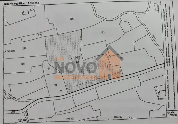 Foto 1 de Venta de terreno en Catadau de 11596 m²