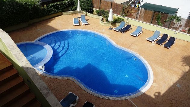 Foto 1 de Venta de piso en Sant Agustí de 2 habitaciones con terraza y piscina