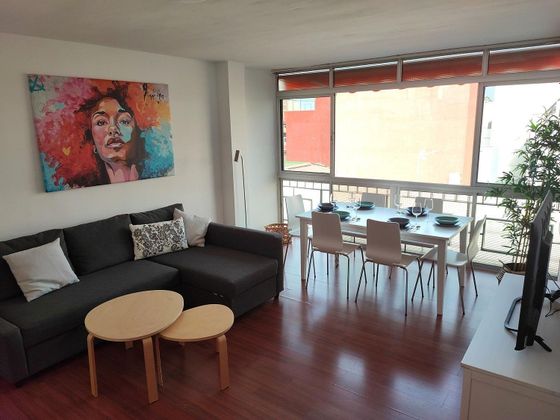 Foto 1 de Alquiler de piso en El Candado - El Palo de 3 habitaciones con terraza y muebles