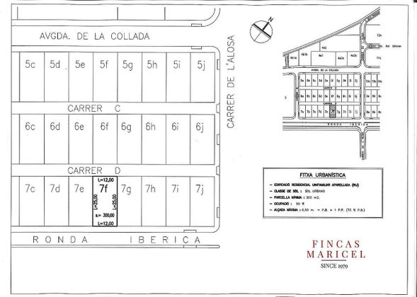 Foto 1 de Venta de terreno en L'Aragai - Prat de Vilanova de 300 m²