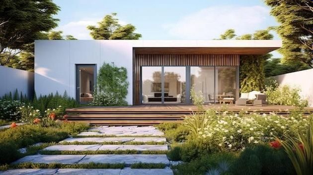 Foto 1 de Casa en venda a La Alcayna de 3 habitacions amb terrassa i piscina