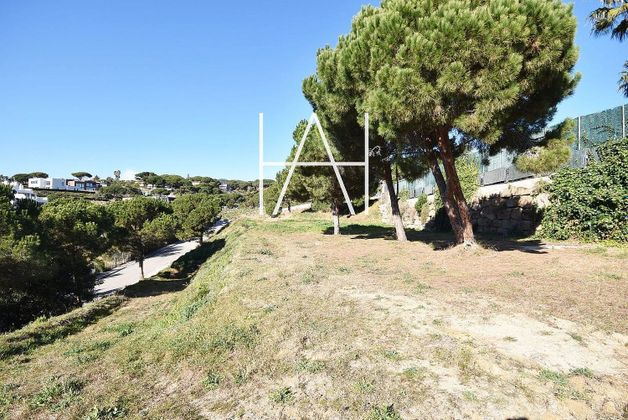 Foto 1 de Venta de terreno en Sant Andreu de Llavaneres de 2132 m²