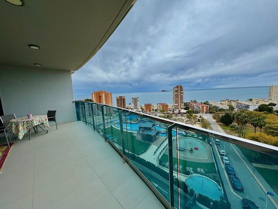 Foto 2 de Pis en lloguer a Playa de Poniente de 3 habitacions amb terrassa i piscina
