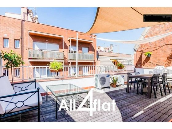 Foto 1 de Ático en alquiler en La Teixonera de 3 habitaciones con terraza y muebles