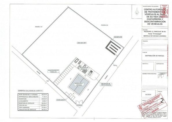 Foto 2 de Venta de terreno en Bermillo de Sayago de 7643 m²