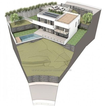 Foto 2 de Xalet en venda a Sauzal (El) de 4 habitacions amb piscina i jardí