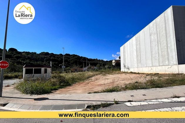 Foto 1 de Alquiler de terreno en Arenys de Mar de 456 m²