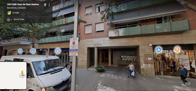 Foto 1 de Alquiler de garaje en calle Gran de Sant Andreu de 11 m²