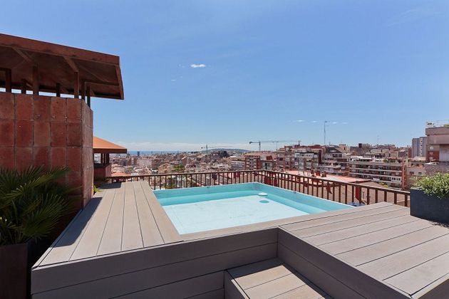 Foto 2 de Venta de ático en Sant Gervasi - La Bonanova de 3 habitaciones con terraza y piscina