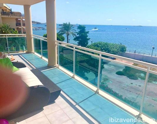Foto 2 de Pis en lloguer a Ses Figueretes - Platja d'en Bossa - Cas Serres de 3 habitacions amb terrassa i piscina