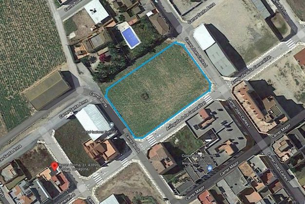 Foto 1 de Venta de terreno en calle Borda de 2486 m²