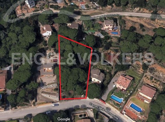 Foto 2 de Venta de terreno en Dosrius de 1210 m²