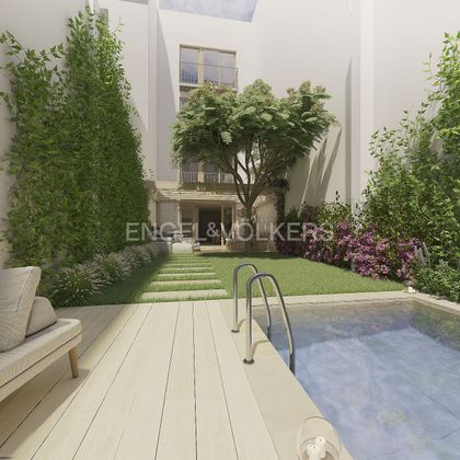 Foto 1 de Venta de piso en Les Corts de 3 habitaciones con terraza y piscina