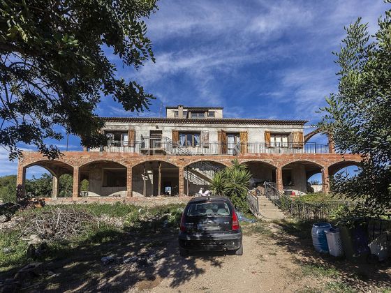 Foto 2 de Casa rural en venda a La Collada - Sis Camins - Fondo Somella - Santa Maria de 13 habitacions amb terrassa i jardí