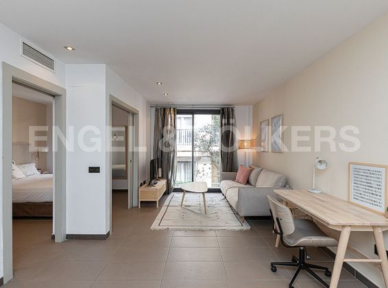 Foto 2 de Alquiler de piso en Sarrià de 1 habitación con terraza y garaje