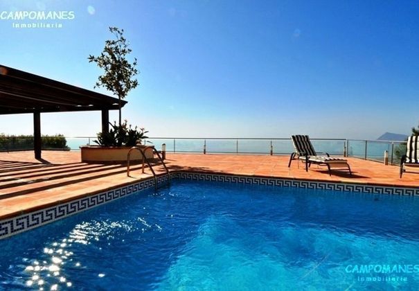Foto 2 de Xalet en venda a Altea la Vella de 4 habitacions amb terrassa i piscina