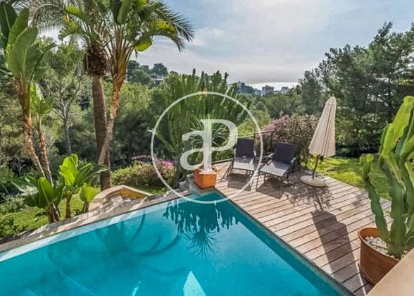 Foto 2 de Alquiler de chalet en Costa d'En Blanes de 4 habitaciones con terraza y piscina