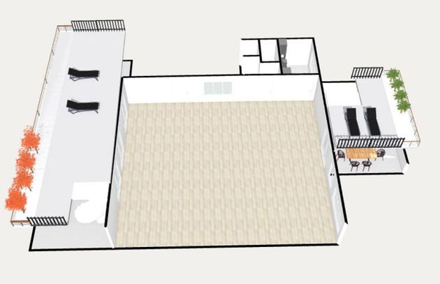 Foto 1 de Ático en venta en Pacífico de 6 habitaciones con terraza y aire acondicionado