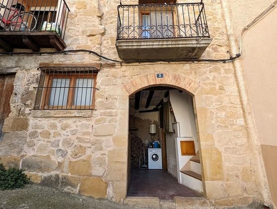 Foto 1 de Venta de casa en Horta de Sant Joan de 2 habitaciones con balcón y calefacción