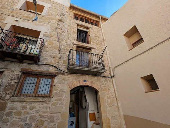 Foto 2 de Venta de casa en Horta de Sant Joan de 2 habitaciones con balcón y calefacción
