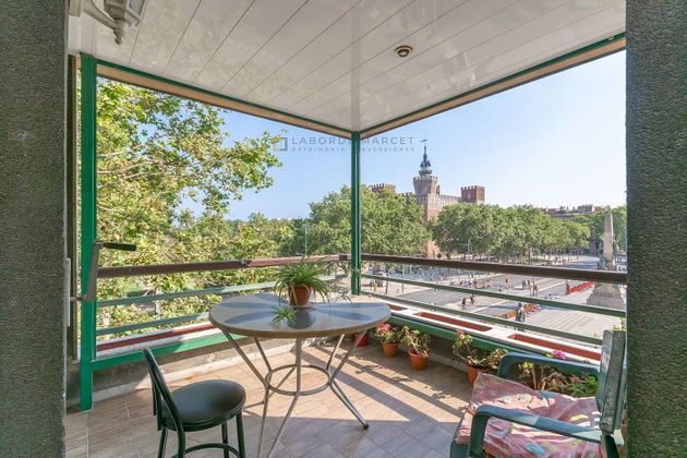 Foto 1 de Pis en venda a paseo De Lluís Companys de 3 habitacions amb terrassa i balcó