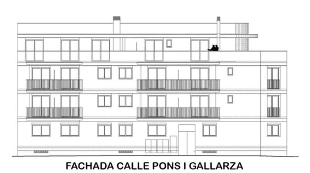 Foto 1 de Venta de ático en Plaça de Toros de 1 habitación con terraza y balcón