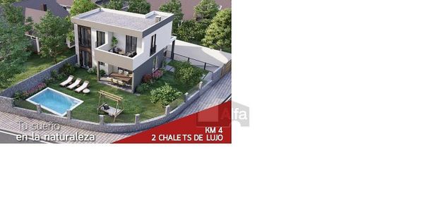 Foto 1 de Chalet en venta en Plasencia de 4 habitaciones con terraza y piscina