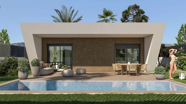 Foto 1 de Venta de casa en Aspe de 3 habitaciones con piscina y jardín