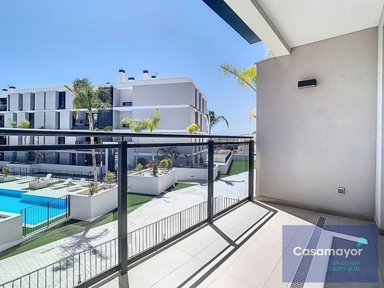 Foto 2 de Pis en lloguer a San Juan de Alicante/Sant Joan d´Alacant de 2 habitacions amb terrassa i piscina