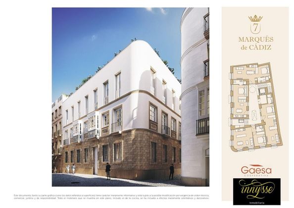 Foto 2 de Àtic en venda a Centro Histórico - Plaza España de 2 habitacions amb terrassa i aire acondicionat