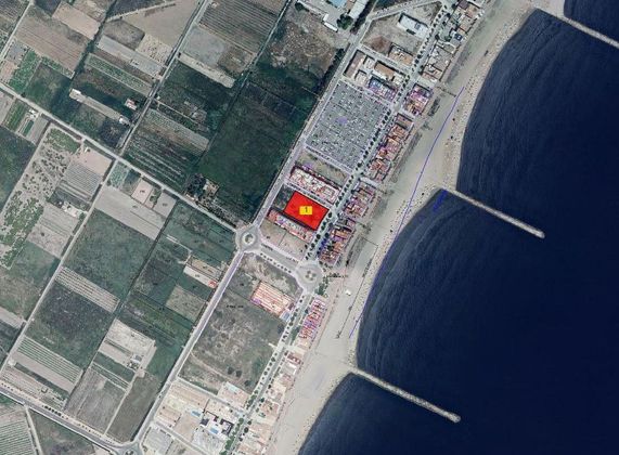 Foto 1 de Venta de terreno en Playa de Puçol de 3357 m²