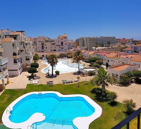 Foto 1 de Pis en lloguer a El Sabinar – Urbanizaciones – Las Marinas – Playa Serena de 1 habitació amb terrassa i piscina