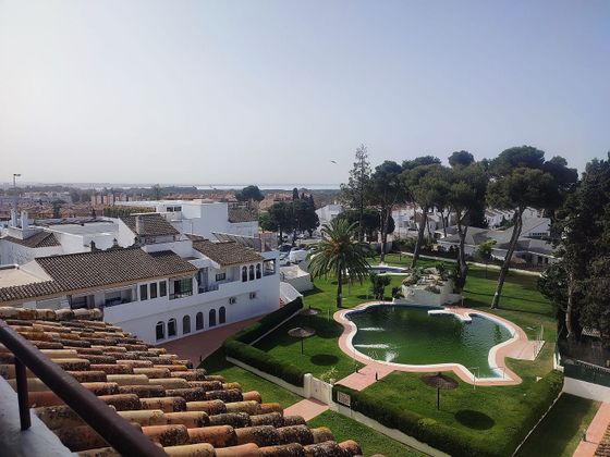 Foto 1 de Pis en lloguer a Vistahermosa  - Fuentebravía de 1 habitació amb terrassa i piscina
