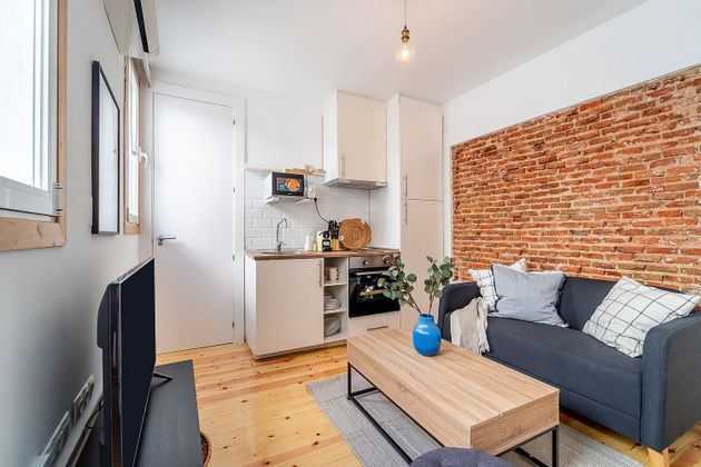 Foto 1 de Piso en alquiler en calle De Peña de Francia de 1 habitación con terraza y muebles