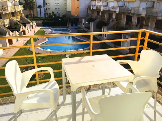 Foto 2 de Dúplex en alquiler en calle Neptú de 2 habitaciones con terraza y piscina