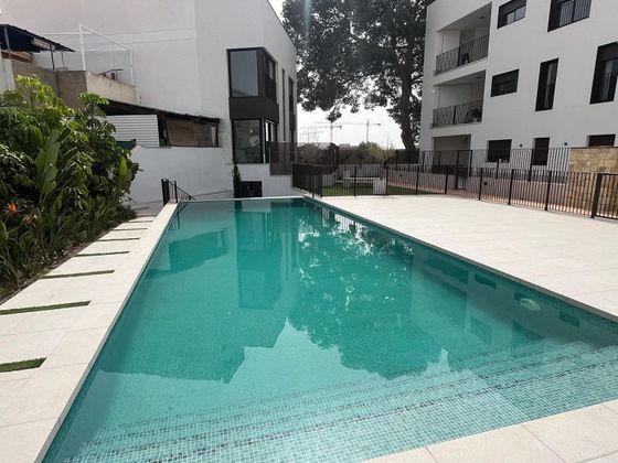 Foto 2 de Alquiler de piso en San Juan de Alicante/Sant Joan d´Alacant de 1 habitación con terraza y piscina
