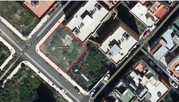 Foto 1 de Venta de terreno en calle Canarias de 487 m²
