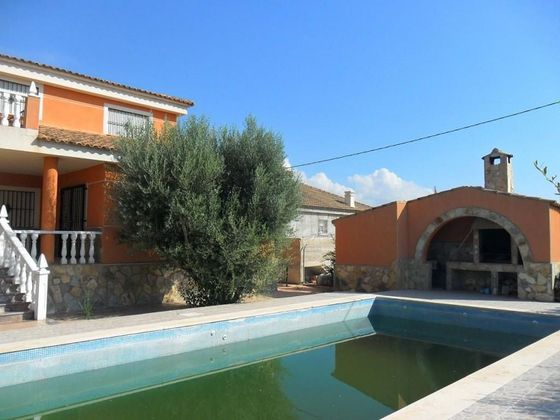 Foto 2 de Chalet en venta en Aljucer de 5 habitaciones con terraza y piscina