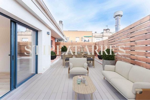 Foto 2 de Àtic en venda a Sant Gervasi - La Bonanova de 4 habitacions amb terrassa i balcó
