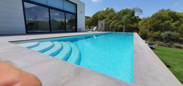 Foto 1 de Venta de chalet en Campos de Golf - Villa Martin - Los Dolses de 3 habitaciones con terraza y piscina